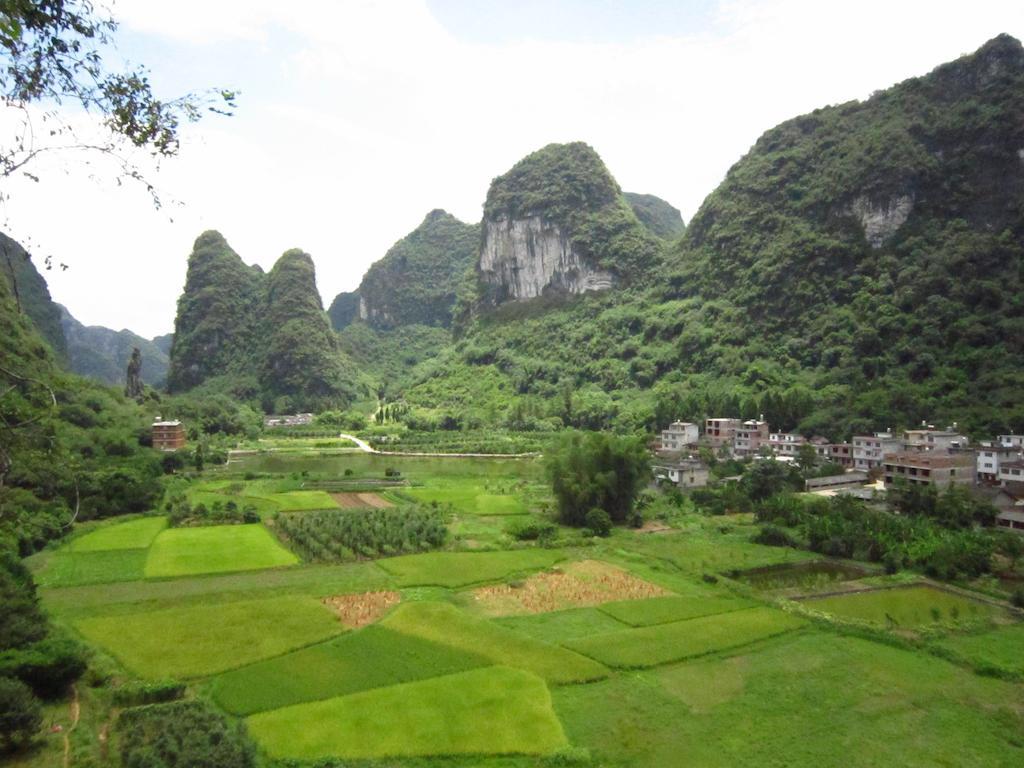 Yangshuo Peaceful Valley Retreat Hotel Exterior foto