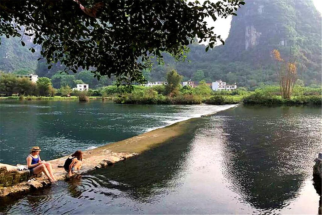 Yangshuo Peaceful Valley Retreat Hotel Exterior foto